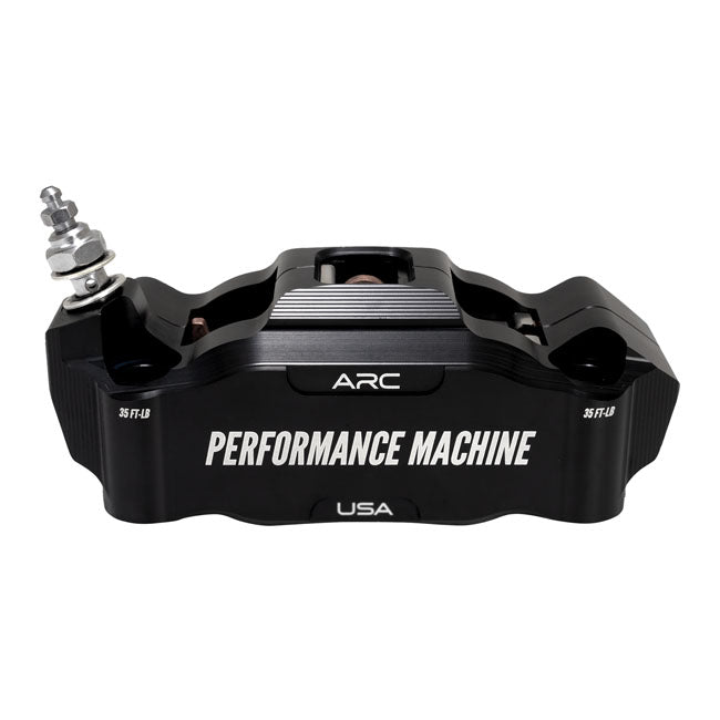 Performance Machine (Pm) Caliper Front Left Black 125 X Brake Calipers Performance Machine