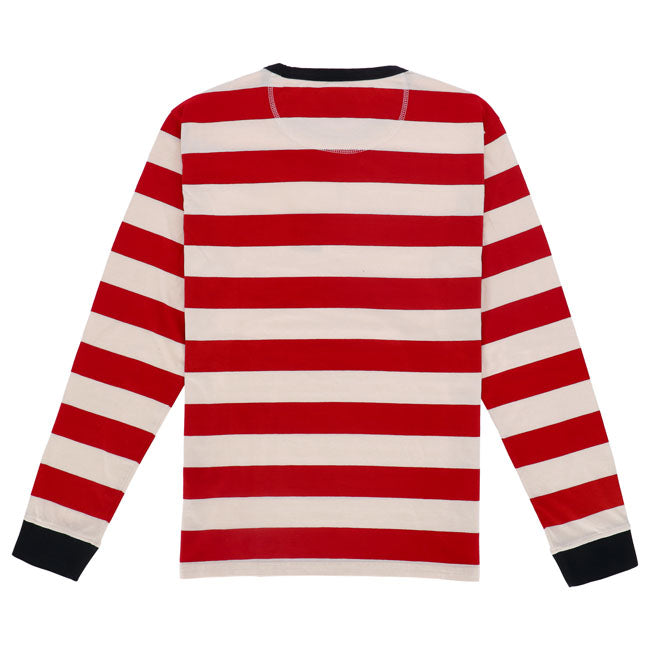 13 1/2 TSR long sleeve red/white T-SHIRTS LONG SLEEVE 13 And A Half Company