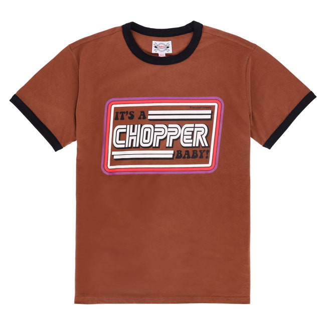 13 1/2 It''s a chopper baby t-shirt brown T-SHIRTS 13 And A Half Company