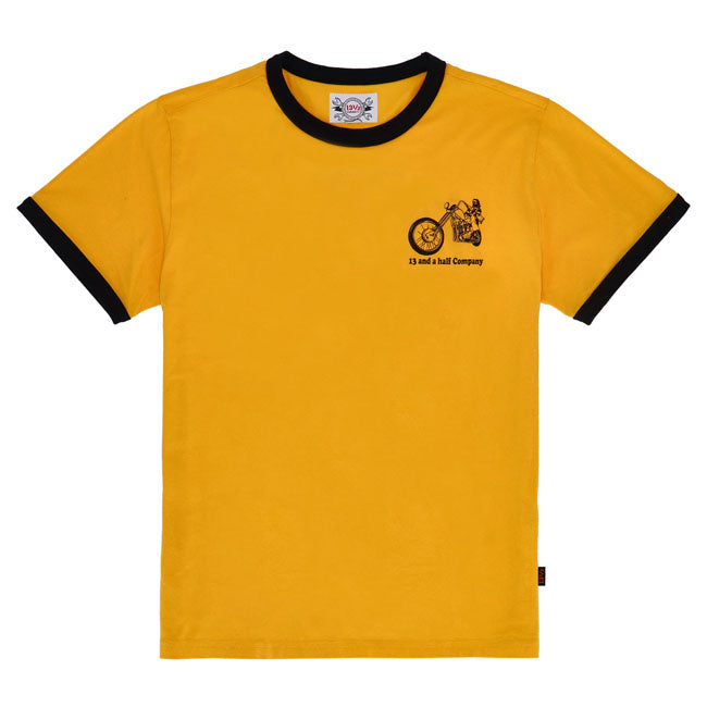13 1/2 KOC t-shirt yellow T-SHIRTS 13 And A Half Company