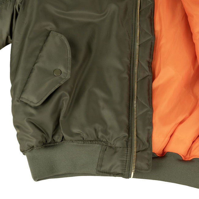 MA-1 Bomber flight jacket dark green JACKETS MALE Army Surplus