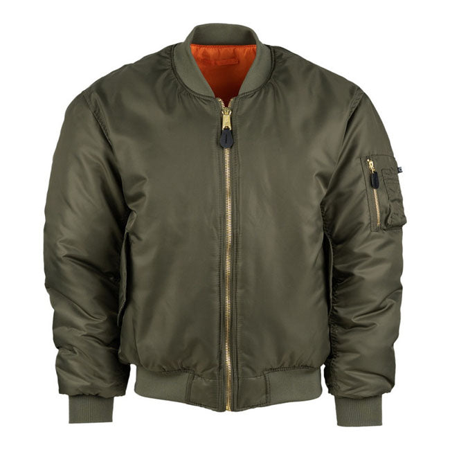 MA-1 Bomber flight jacket dark green JACKETS MALE Army Surplus