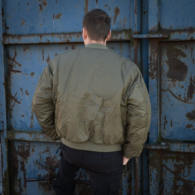 MA-1 Bomber flight jacket dark green JACKETS MALE Army Surplus