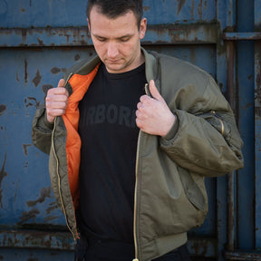 MA-1 Bomber flight jacket dark green JACKETS MALE Army Surplus