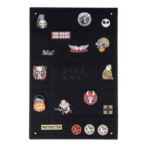 Army Surplus Patch Wall small PATCHES Army Surplus