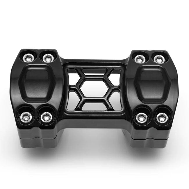 Killer Custom, 1 1/4" ''Task Force'' Risers. 2" Rise. Black Handlebars Killer Custom