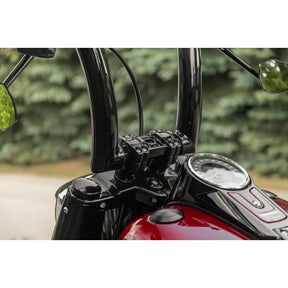 Killer Custom, 1 1/4" ''Task Force'' Risers. 2" Rise. Black Handlebars Killer Custom