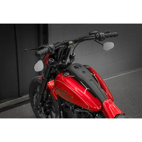 Killer Custom, ''Back Saver'' Raked T Bar Mega Handlebar 4" Handlebars Killer Custom