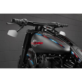 Killer Custom, "Drag T" Mega Handlebars. Gloss Black Handlebars Killer Custom