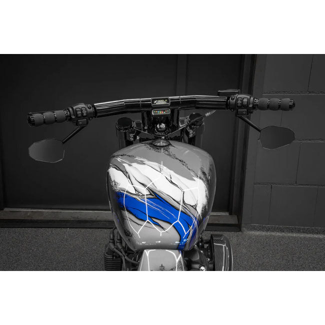 Killer Custom, ''Champion T Bar Mega Handlebar 4". Black Handlebars Killer Custom