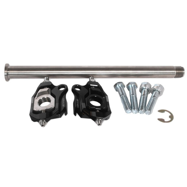 Vector One Flushline Axle Adjuster, Black - 14+ Touring Axle Kraus Motor Co. Default Title