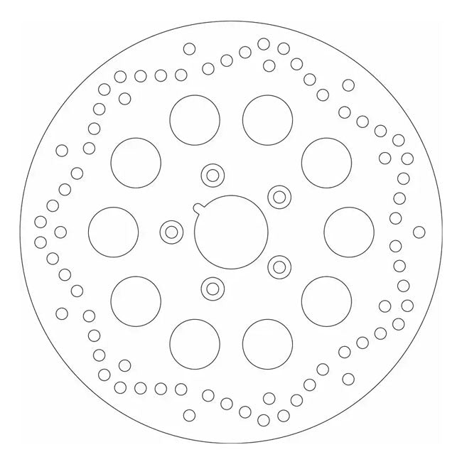 SBS, ''10-Hole Rigid'' brake rotor 292mm. Front BRAKE ROTORS Sbs