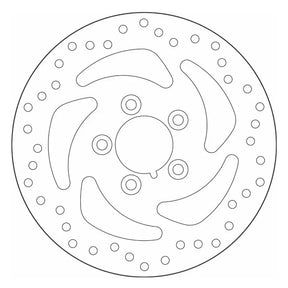 Sbs Brake Rotor Standard Fixed Round Rear Brake Rotors Sbs