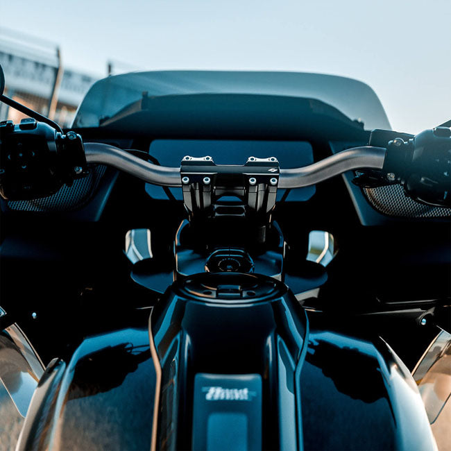 Kraus Motor Co. Titanium KR Low Bar - 24+ Touring & 25+ Softail Handlebars Kraus Motor Co.