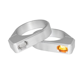 Heinz Bikes Turnsig Led M 39/41 Mm Ch Turn Signals Heinz Bikes