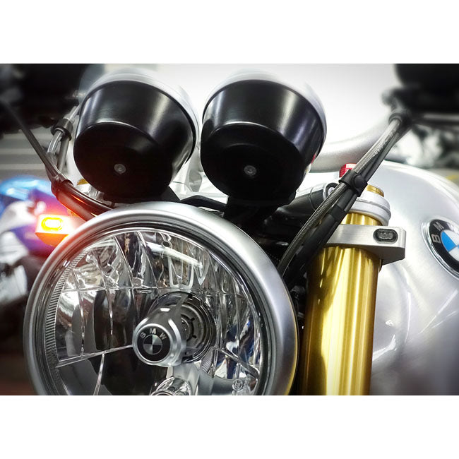 Heinz Bikes Turnsig Led M 54/56 Mm Ch Turn Signals Heinz Bikes