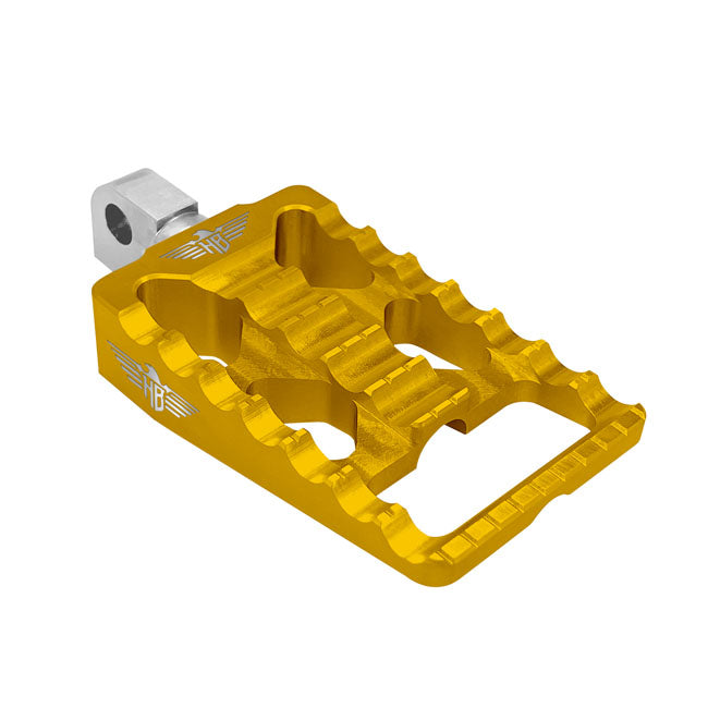 Heinz Bikes Footp Mx V1 M8 Stail Gld Footpegs Heinz Bikes
