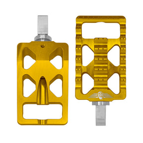 Heinz Bikes Footp Mx V1 M8 Stail Gld Footpegs Heinz Bikes