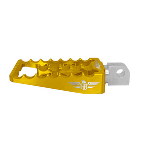 Heinz Bikes Footp Mx V1 M8 Stail Gld Footpegs Heinz Bikes