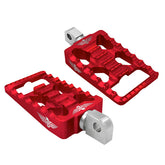 Heinz Bikes Footp Mx V1 M8 Stail Red Footpegs Heinz Bikes