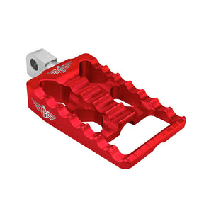 Heinz Bikes Footp Mx V1 M8 Stail Red Footpegs Heinz Bikes