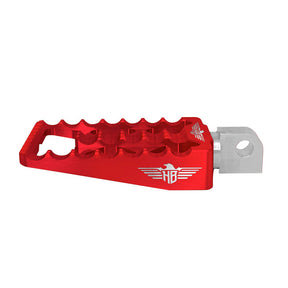 Heinz Bikes Footp Mx V1 M8 Stail Red Footpegs Heinz Bikes