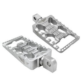 Heinz Bikes Footpegs Mx V1 Softail Xl Silv Footpegs Heinz Bikes