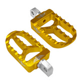 Heinz Bikes Footp Mx V2 M8 Stail Gld Footpegs Heinz Bikes