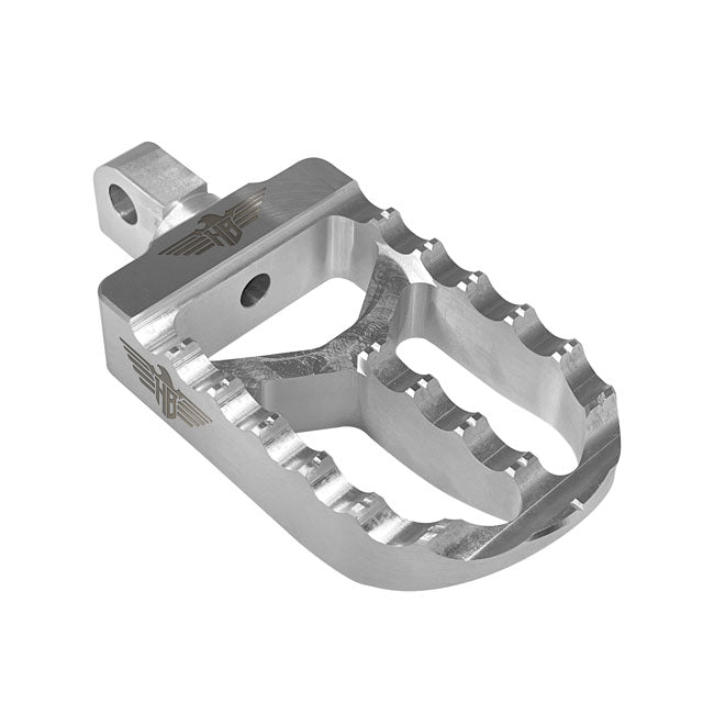 Heinz Bikes Footpegs Mx V2 Softail Xl Silv Footpegs Heinz Bikes