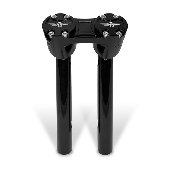 10" Clubstyle PullBack Riser With 1 1/4" Clamping Area, Black Risers Heinz Bikes