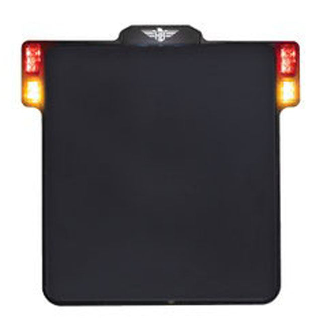 License Plate Holder 3-in-1 With LED Plate Lights, France License Plate Holders Heinz Bikes