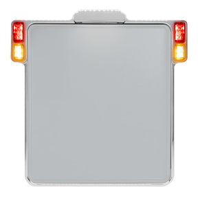 Heinz Bikes All Inn 2.0 Chrome Lic Plate W/Led Light Brk & Rear License Plate Holders Heinz Bikes