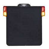 License Plate Holder 3-in-1 With LED Plate Lights, Italy License Plate Holders Heinz Bikes