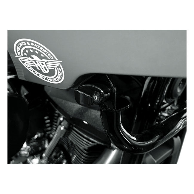 HeinzBikes, ST Nano front signals. Chrome TURN SIGNALS Heinz Bikes