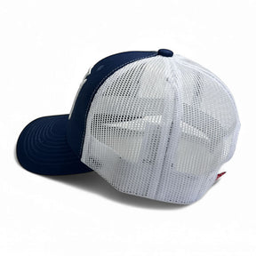 WCC OG Cross Cap, Navy/White Trucker Cap West Coast Choppers