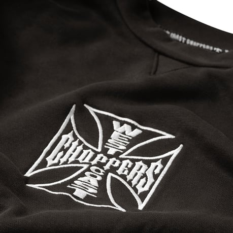 WCC Parts Sweatshirt, Black Sweatshirt West Coast Choppers
