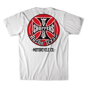 WCC Tank Logo t-shirt white T-SHIRTS West Coast Choppers