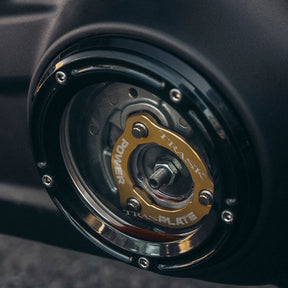 Trask Power Plate, Gold - Milwaukee 8 & Big Twin Clutch Parts Trask Performance