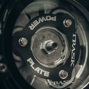 Trask Power Plate, Black - Milwaukee 8 & Big Twin Clutch Parts Trask Performance