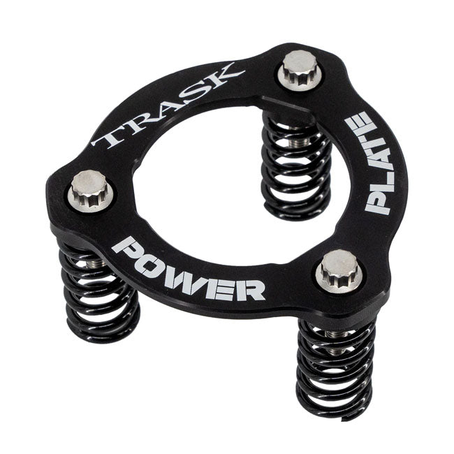 Trask Power Plate, Black - Milwaukee 8 & Big Twin Clutch Parts Trask Performance