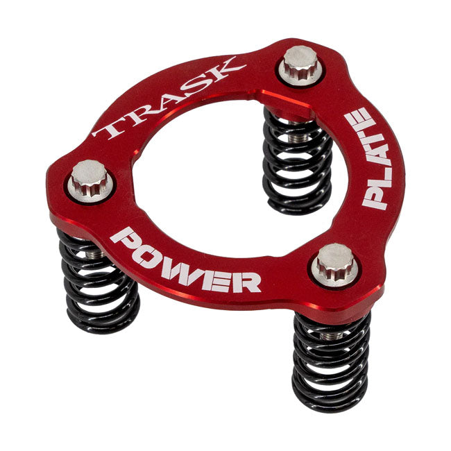 Trask Power Plate, Red - Milwaukee 8 & Big Twin Clutch Parts Trask Performance