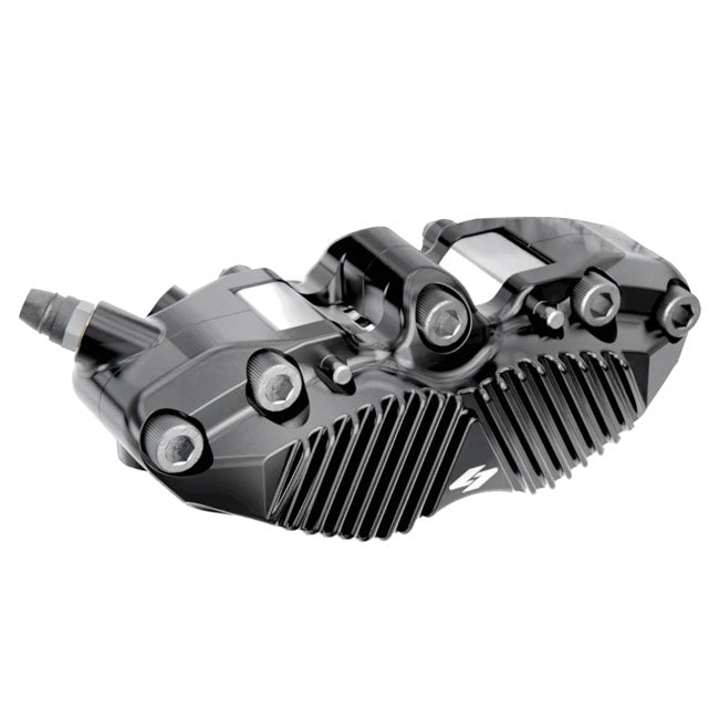 Kraus, RTX8 Radial Brake Caliper. Right. Black BRAKE CALIPERS Kraus