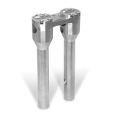 8" Clubstyle Straight Riser With 1 1/4" Clamping Area, Silver Risers Heinz Bikes