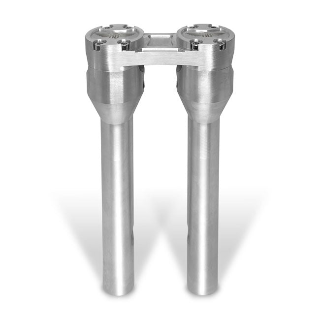 8" Clubstyle Straight Riser With 1 1/4" Clamping Area, Silver Risers Heinz Bikes
