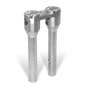 8" Clubstyle Straight Riser With 1 1/4" Clamping Area, Silver Risers Heinz Bikes