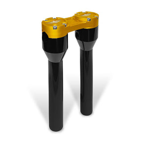 Heinz Bikes Riser Straight 12 Black/Gold 1 Risers Heinz Bikes