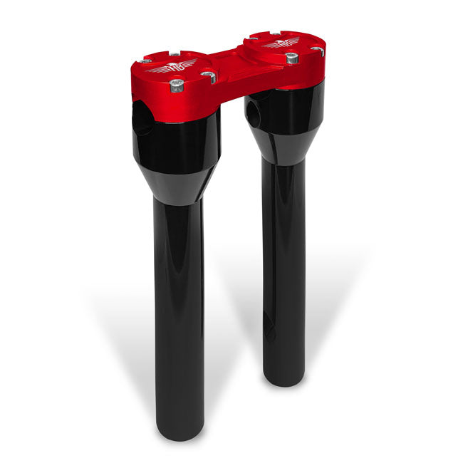 Heinz Bikes Riser Straight 12 Black/Red 1 Risers Heinz Bikes