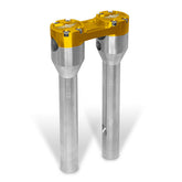 Heinz Bikes Riser Straight 12 Silver/Gold Risers Heinz Bikes