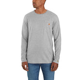 Carhartt Force™ long sleeve heather gray T-SHIRTS LONG SLEEVE Carhartt