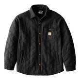 Carhartt Quilted Snap Front shirt black SHIRTS Carhartt